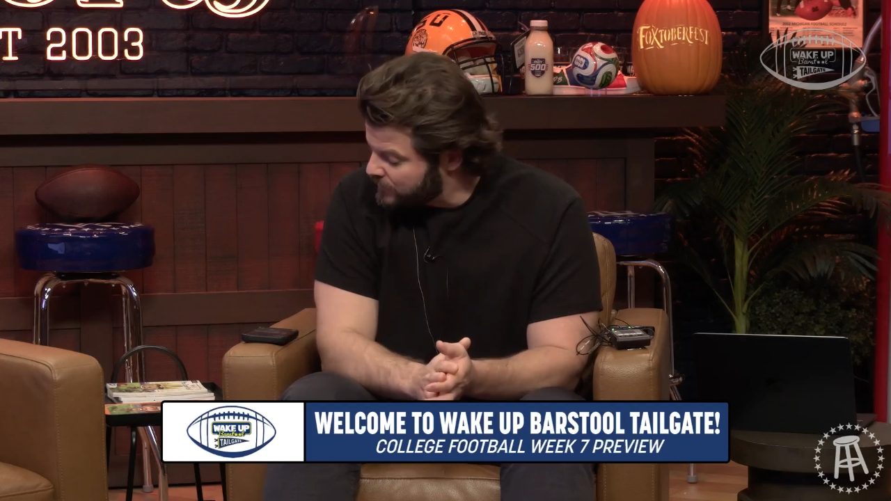 Is a 24-Team CFB Playoff Too Much? Ohio State vs Indiana & Week 7 Preview | Wake Up Barstool Tailgate | Wake Up Barstool Tailgate 9-25-26