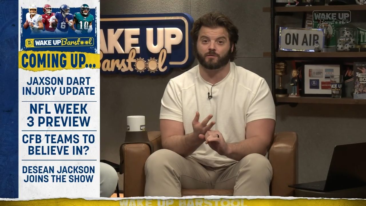 Jaxson Dart Could Miss Season + Are Cowboys Now NFC East Favorites? | Wake Up Barstool Full Episode