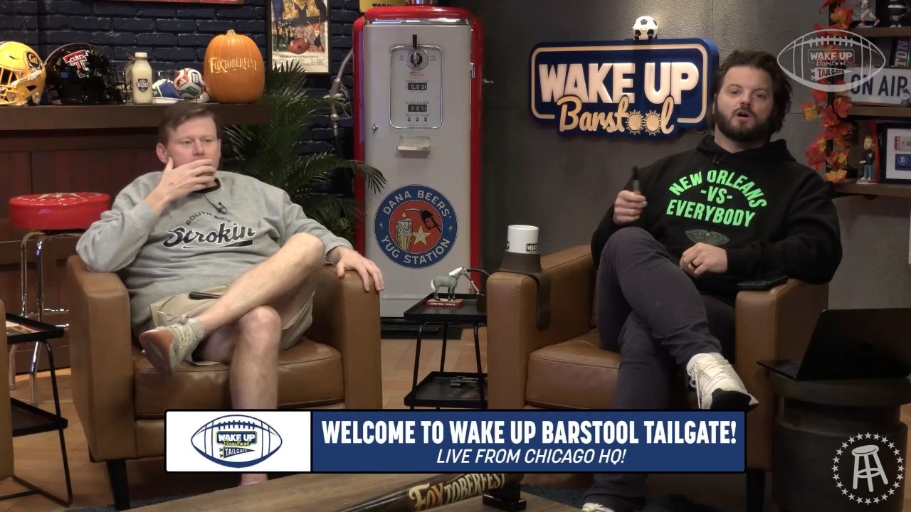 Mintzy's Problem With CFB Polls + Week 8 Early Look | Wake Up Barstool Tailgate 10-21-2026