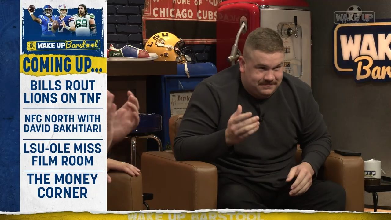 Josh Allen & Bills Take Down Lions + Lane Kiffin Returns To Oxford | Wake Up Barstool Full Episode