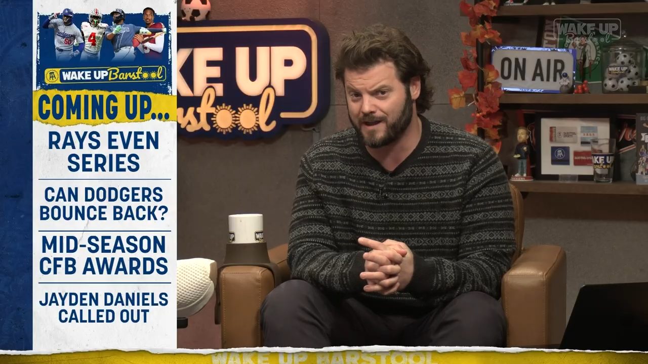 Rays Even ALCS vs Guardians, CFB Week 7 Preview & SEC Bias Debate | Wake Up Barstool Full Episode
