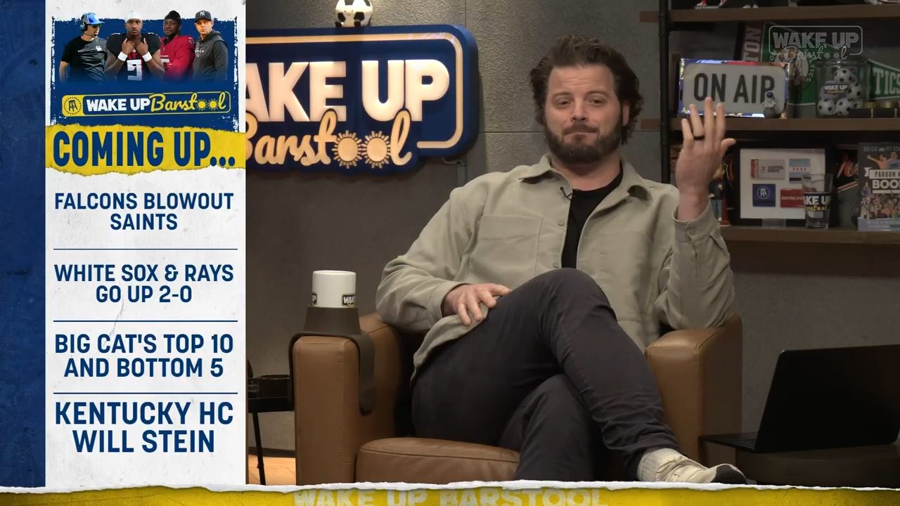 Falcons DOMINATE Saints + White Sox & Rays Go Up 2-0 | Wake Up Barstool Full Episode