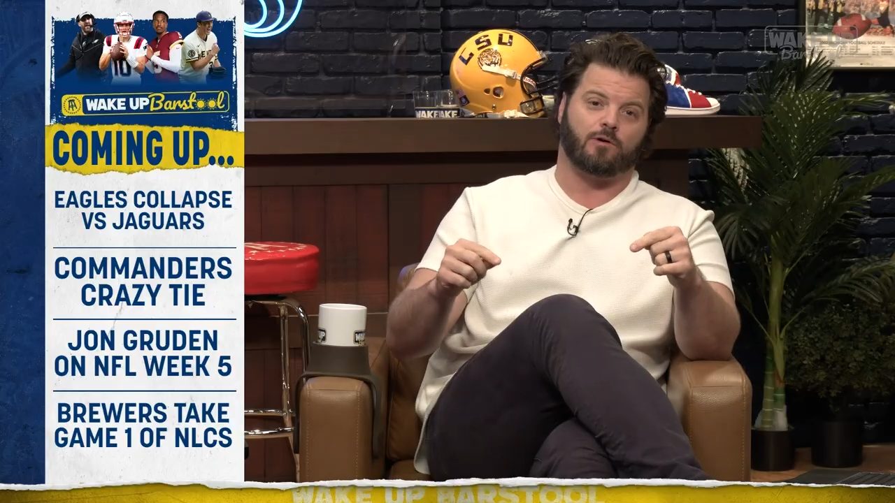 Drake Maye Dominates Raiders, Dave Portnoy Reacts & Jon Gruden's NFL Week 5 Recap | WUB Full Episode